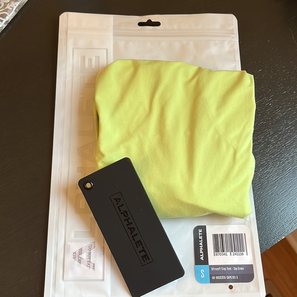 Alphalete ultra soft crop tank - Sap Green - Picture 4 of 4